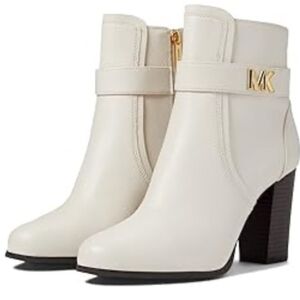 Michael Kors Women's White Ankle Boots
